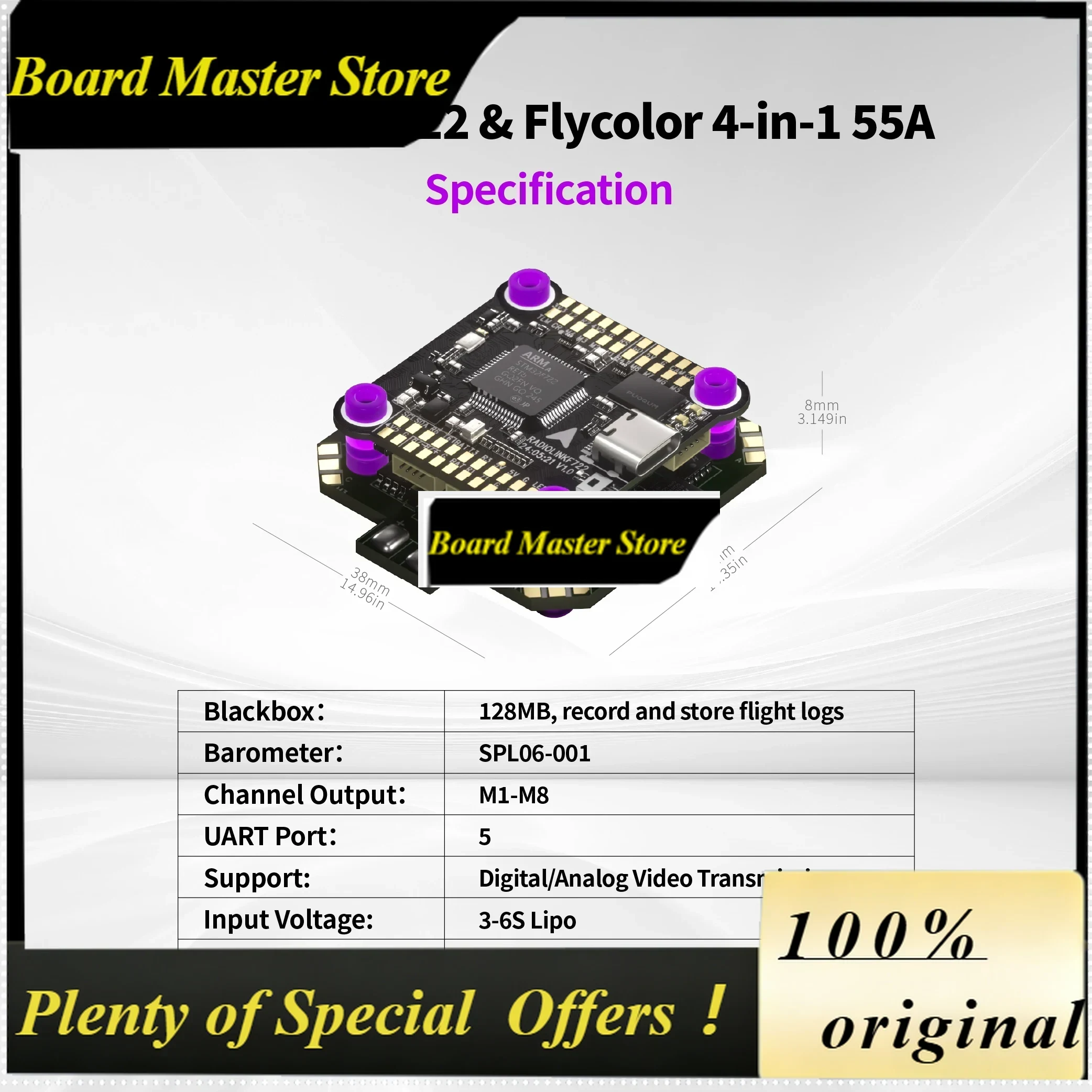 BoMaSRadiolink F722 Betaflight – Canon Camera Eos R50 recenzja i cena