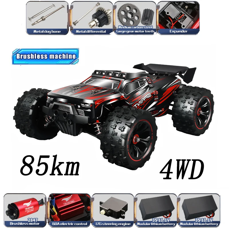 1:14 85KM/H lub 50KM/H 4WD RC – Rc Truck Monster recenzja i cena