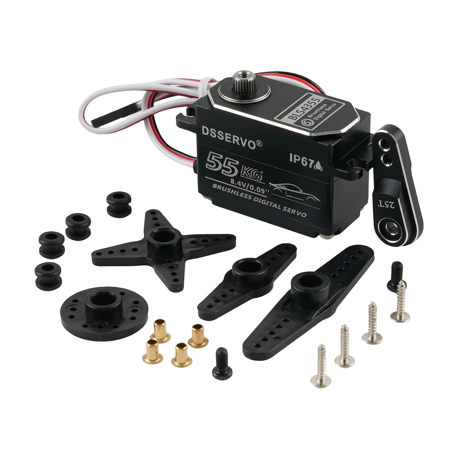 Dsservo BLS4355 55KG Niskoprof – Rc Hobby Products recenzja i cena