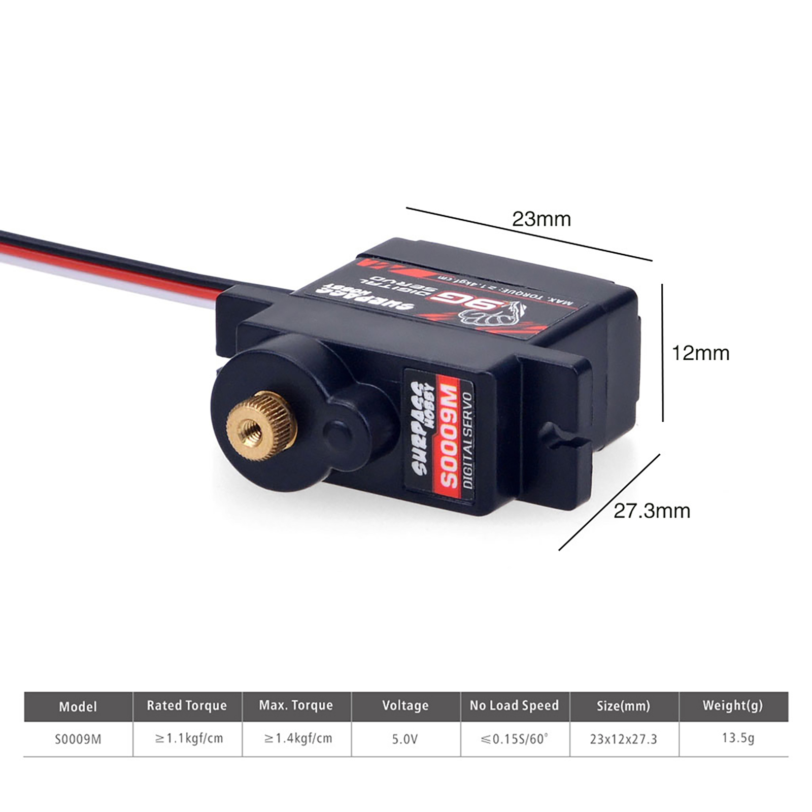 Mikro serwo cyfrowe 2g 3.7g 4. – Rc Hobby Products recenzja i cena