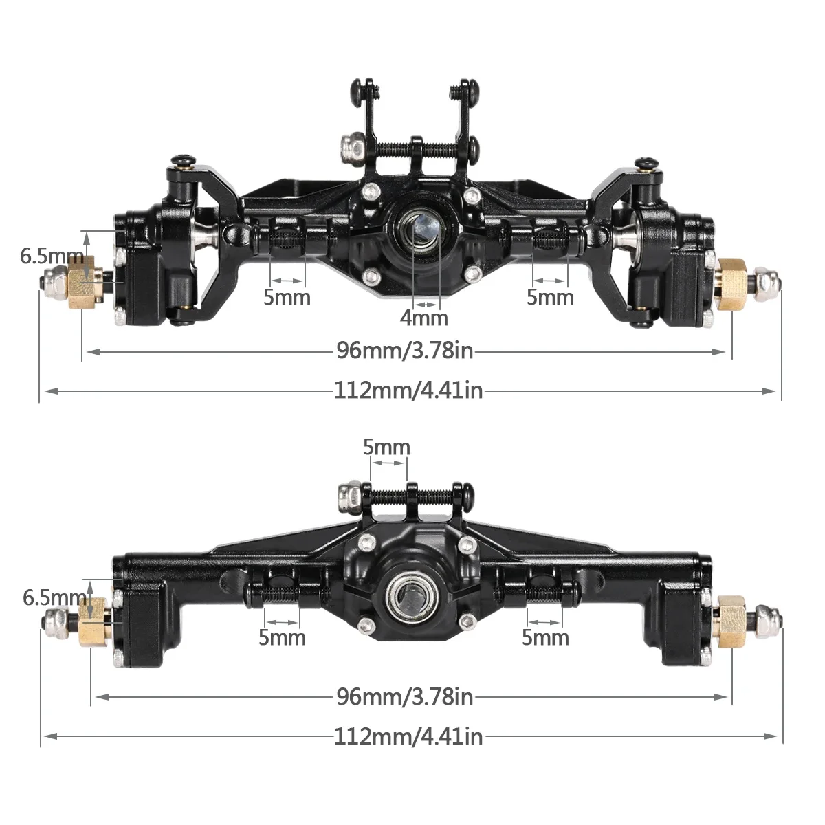 TRX4M Aluminiowa przednia tyln – Rc Hobby Products recenzja i cena