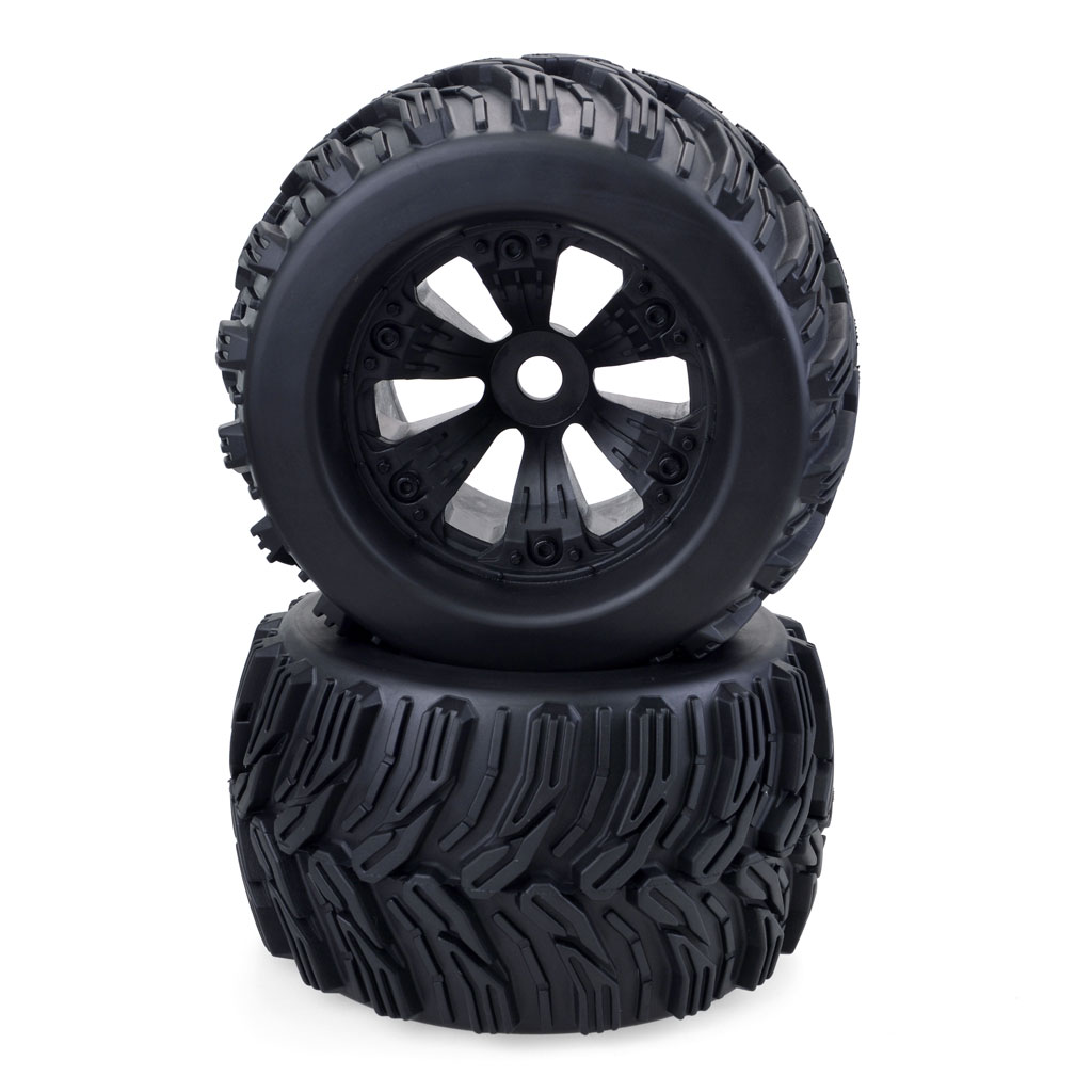 4 SZTUK 1/8 Koła Opony 170mm 1 – Rc Truck Monster recenzja i cena